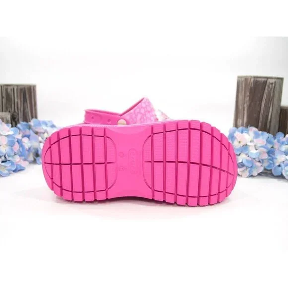 Mens *NWT* CROCS Barbie Movie Mega Crush Pink Clogs / Size 13 CROCS | Shoes | Crocs Barbie Movie Mega Crush Platform Clog  main image 4